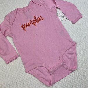 NWT SWEET WINK Pumpkin Bodysuit (Baby) 12 - 18 Months NWT One Piece Snap Closure